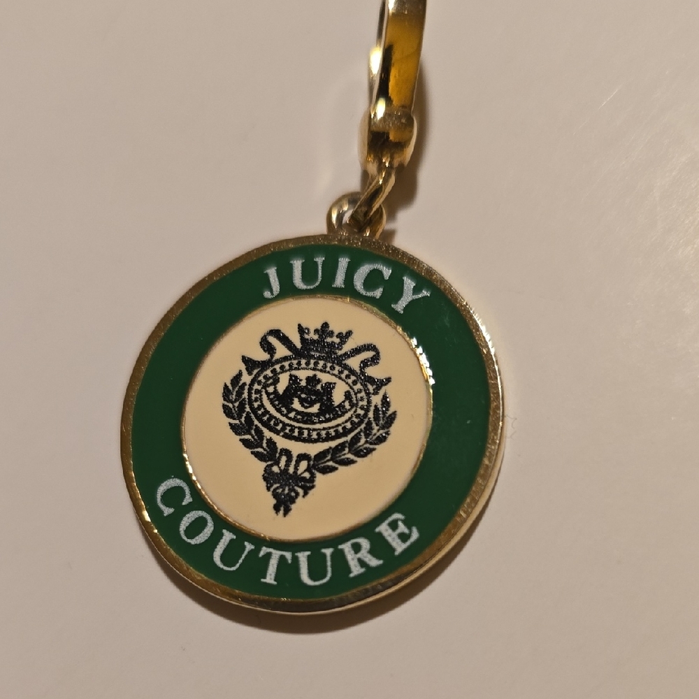 Juicy Couture Green and Gold Casino Chip Charm